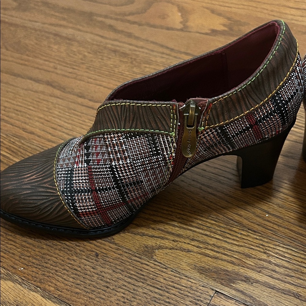 L’Artiste Spring Step Shoes Women’s 36 Palagia Cap Toe Heels Artsy Preppy Office - Picture 4 of 11